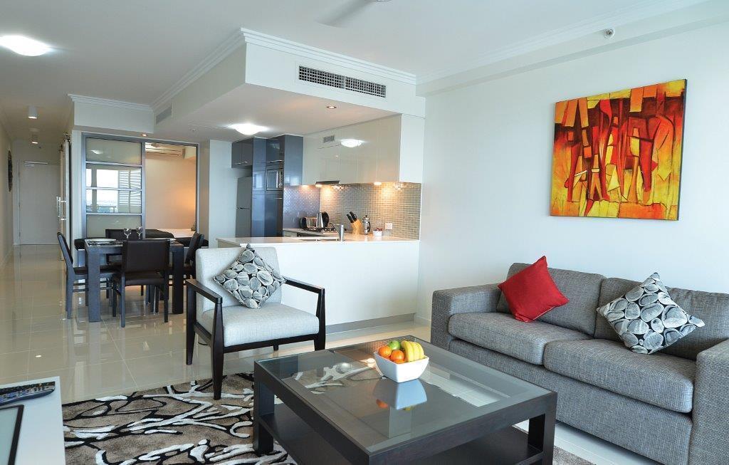 C2 Esplanade Service Apartments Darwin Szoba fotó